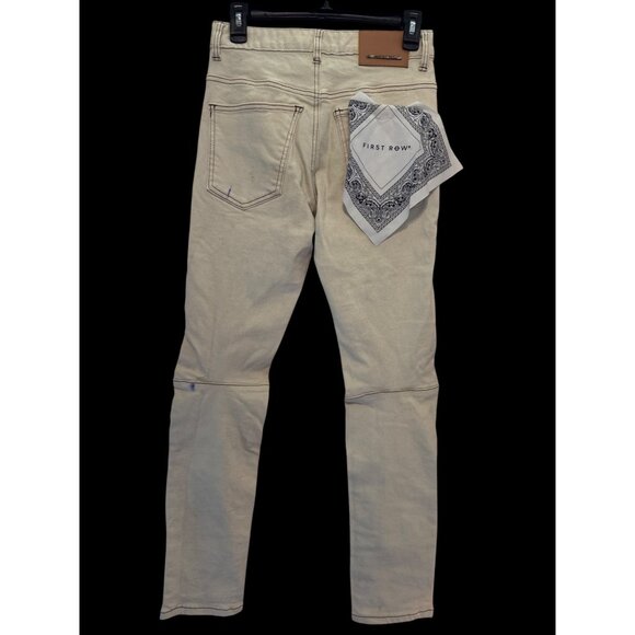 First Row Denim Size 28/32 Men's Jeans Embroiidered Embellished - Picture 5 of 9